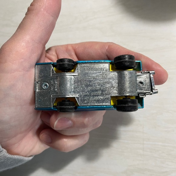 Matchbox Lesney SOOPA COOPA No. 37 Blue Diecast Car 1972 Made in England - Picture 6 of 7